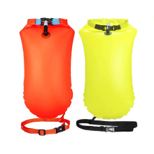 PVC Inflatable Safe Swim Safety Buoy, Water Sports Swimming Waterproof Bag